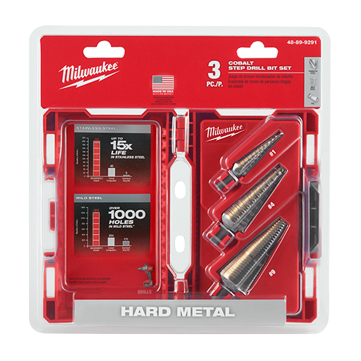 Milwaukee delivers up to 15X life in stainless steel with new Cobalt Step Drill Bits Wood